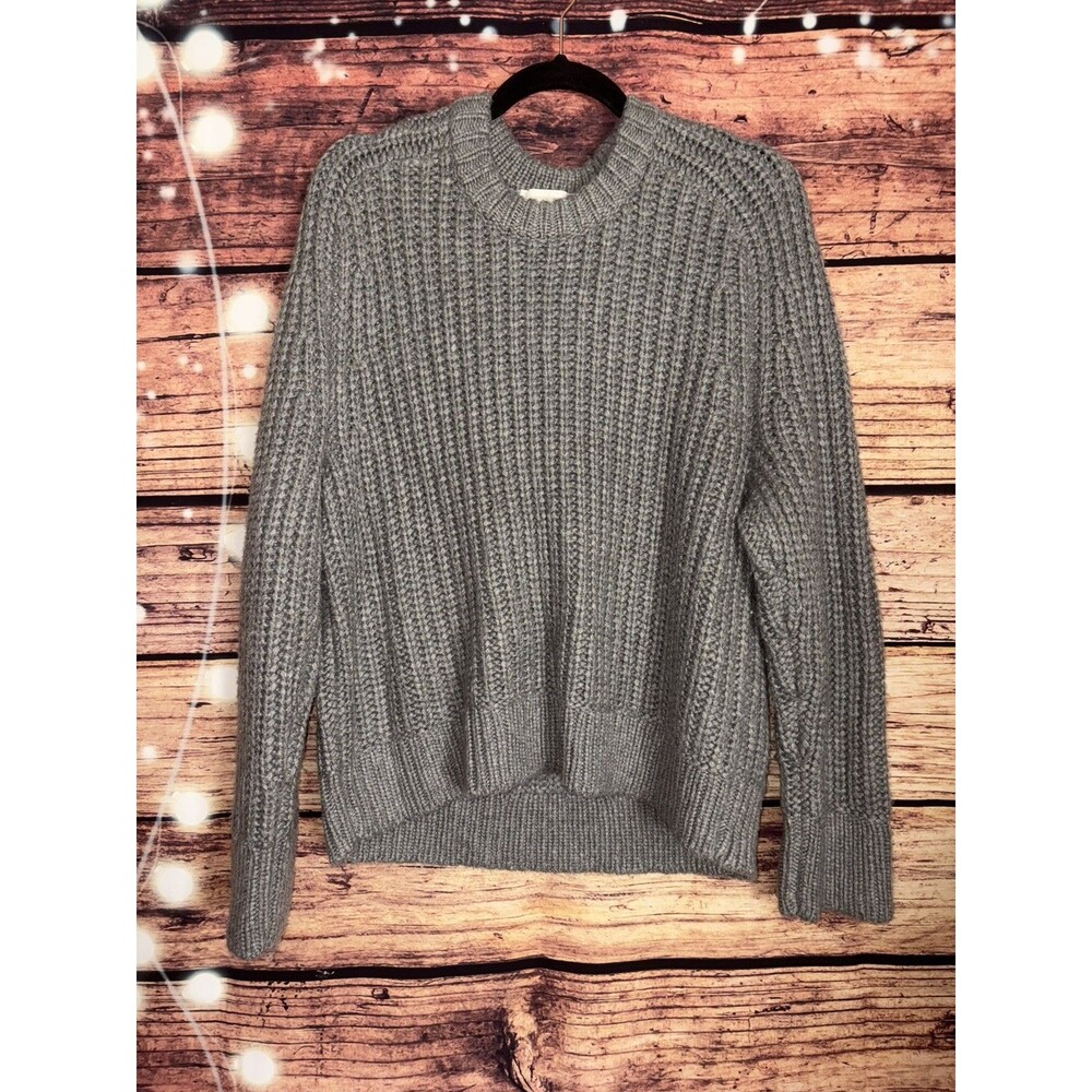 Abercrombie & Fitch Sweater Womens Size Medium Merino Wool chunky knit cozy
